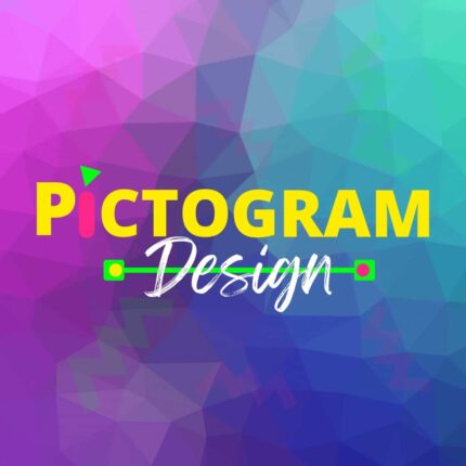 Custom Pictogram Design Packs, Pack of 5, Free Size, PNG/PDF/SVG Format, CMYK Palette, High Resolution, Transparent Background