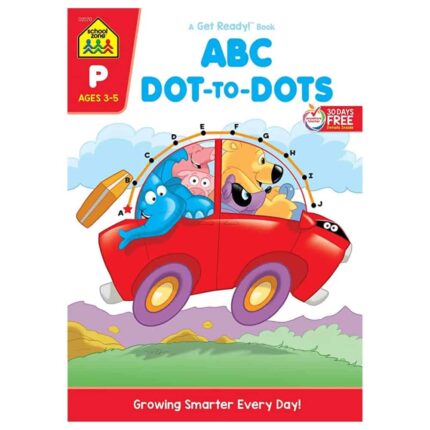 School Zone ABC Dot-to-Dot Workbook