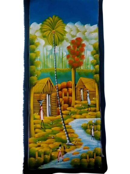 Oil On Canvas Dominican Republic Art
