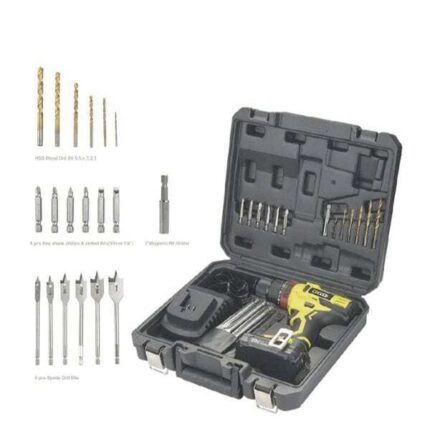 20V 1/2 Inch Cordless Hammer Drill Set