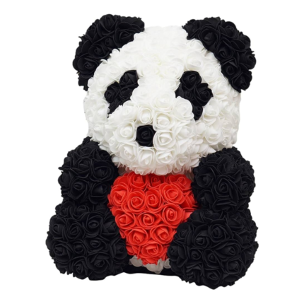 Panda Rose Bear 16"