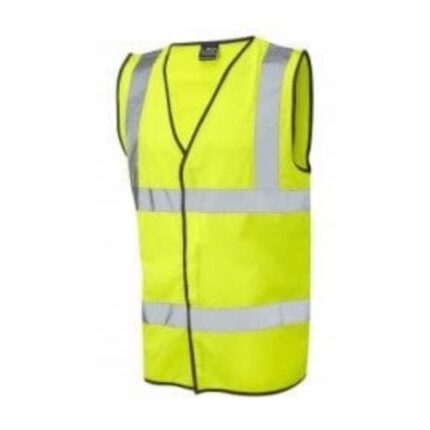 REFLECTIVE SOLID VEST - LIME